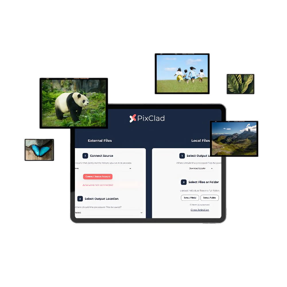 PixClad Dashboard